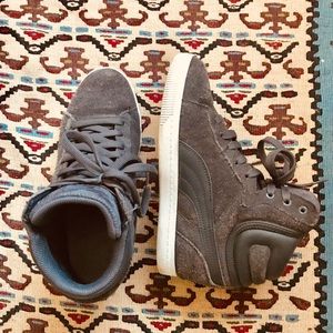 🔥SALE🔥Puma Wedge Leather and Suede Sneaker